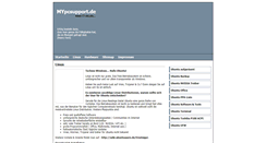 Desktop Screenshot of mypcsupport.de