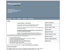Tablet Screenshot of mypcsupport.de